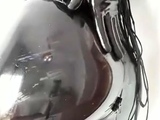 Cute amateur brunette naughty in solo jerking show on camera