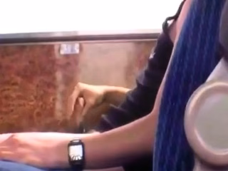 Twink Handjob in the Bus